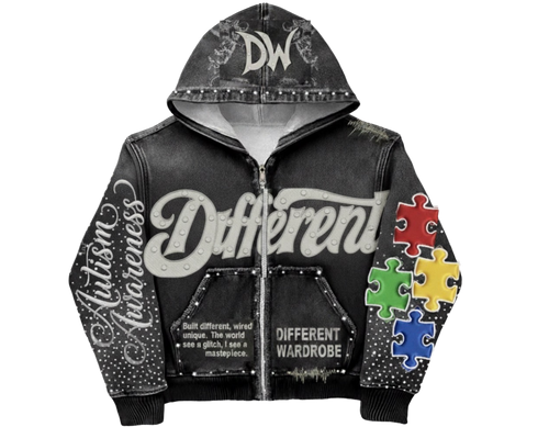 Different zip- up full set