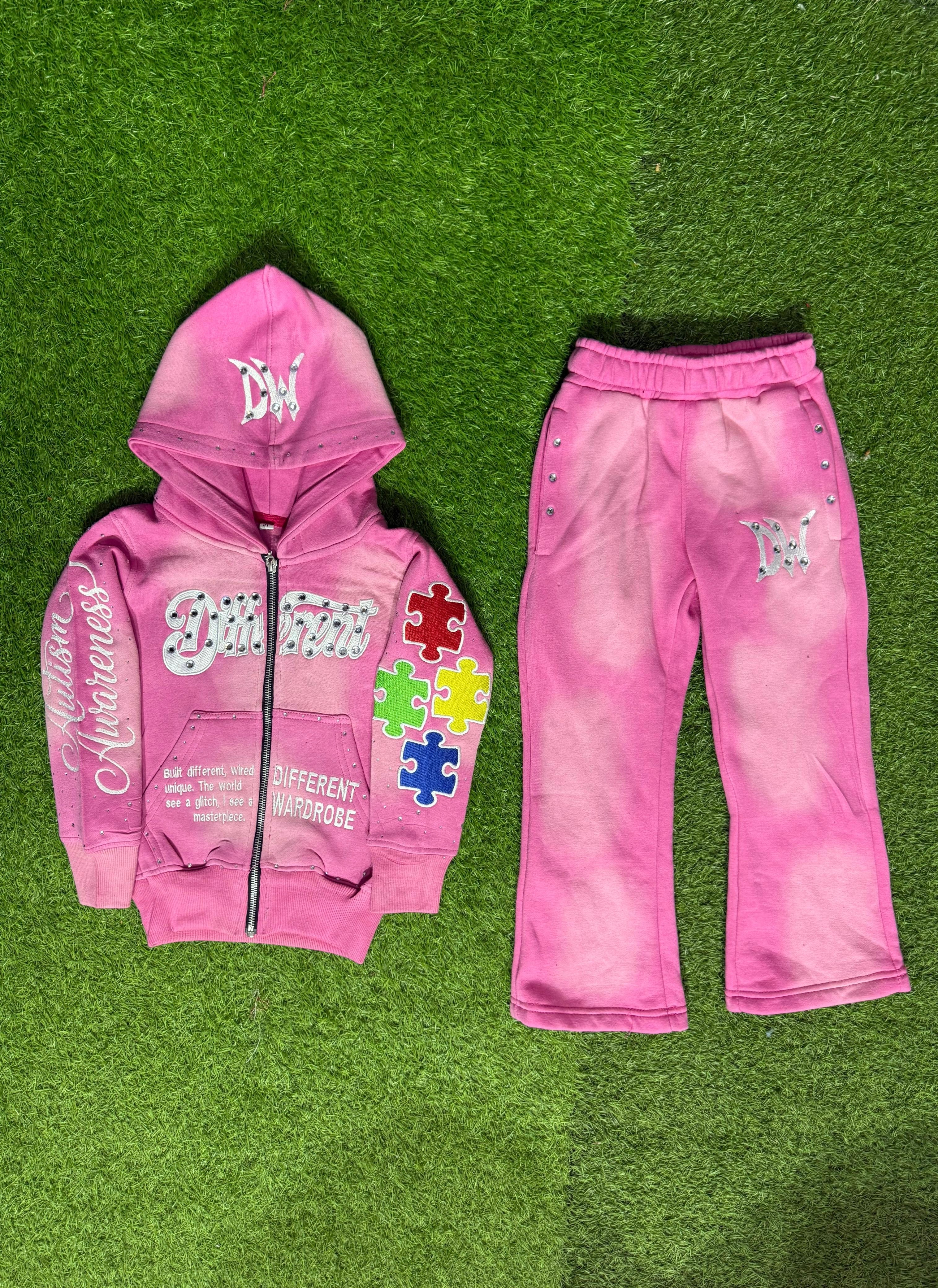 Different zip- up full set